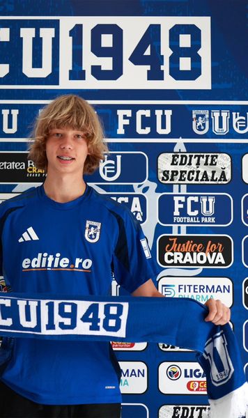 Mititelu, încă o lovitură?  Un tânăr talent de la FCU Craiova   a impresionat în Italia:  „A fost remarcat și de FCSB”