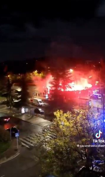 Scene șocante în Vallecas   Fanii lui Rayo și ai lui Lech Poznan, grupuri radicale cu ideologii opuse,   s-au bătut în stradă,  înainte de meciul din Conference League