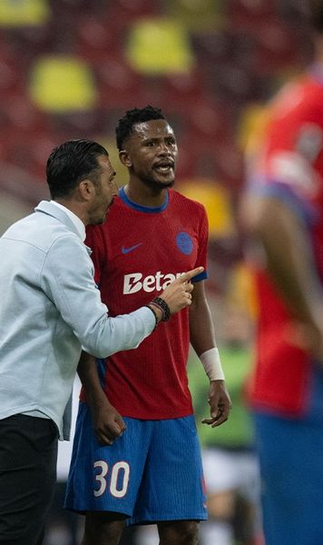 Amendă uriașă!   Titularul de la FCSB   l-a enervat pe Becali  cu viața extrasportivă: „I-am zis să vină cu nevasta aici”