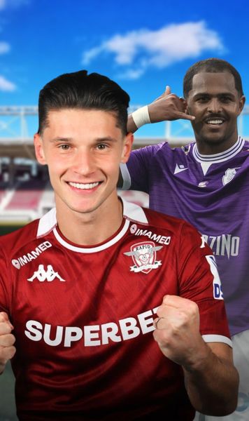 Rapid, lider în Liga 1    FOTO.  Giuleștenii au profitat de pasul greșit făcut de FC Botoșani!   Victorie clară  cu revelația FC Argeș