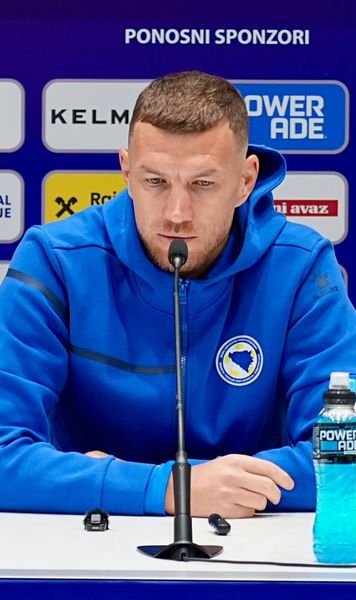 „Să jucați voi mai bine și Bosnia să câștige!”    Avertismentul lui Dzeko . Cum au răspuns căpitanul și selecționerul Bosniei întrebărilor   GOLAZO.ro
