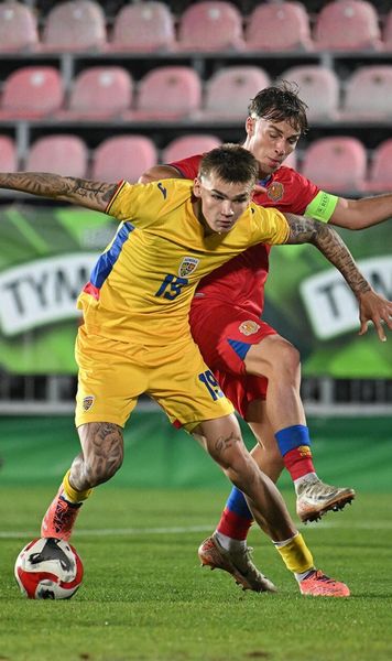 Cine este juniorul tatuat    Tricolorul  joacă pentru naționala României U19 » Născut în Anglia, crescut în Germania, evoluează în Italia