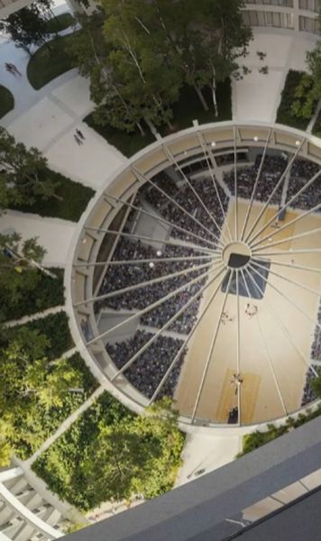 Proiect fabulos    VIDEO+FOTO  O nouă   arenă sportivă sferică,  ce include camere de hotel și magazine » Unde se va construi