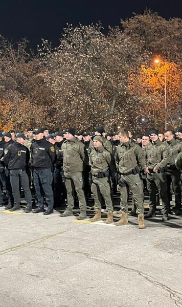 Forțele speciale, în acțiune la Zenica     FOTO + VIDEO:  Autoritățile din Bosnia au luat   măsuri de securitate  excepționale înainte de meciul cu România