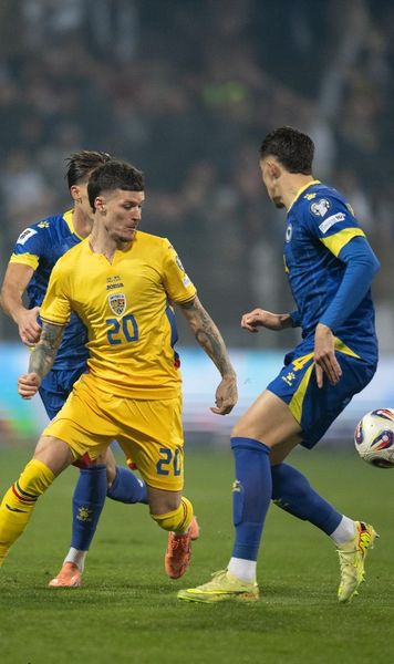 Bosnia - România 3-1    „Tricolorii”   pierd la Zenica  după o repriză secundă de coșmar » Toate speranțele se îndreaptă spre baraj
