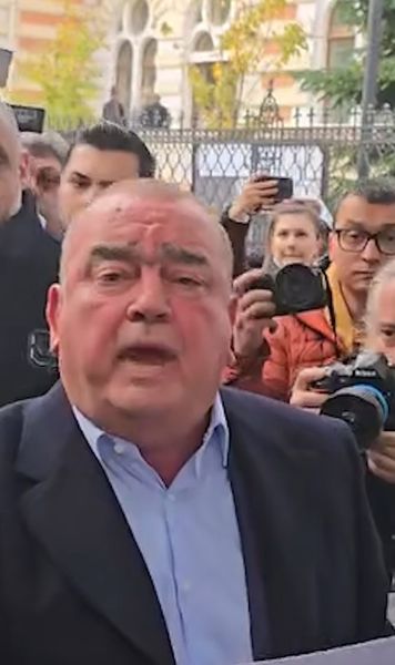 Scandal la depunerea candidaturii    VIDEO  Nețoiu a venit cu taraful și a fost ținta acuzațiilor: „Securistule,   ai bătut oameni la secția 10!”