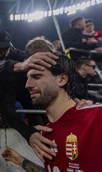 Szoboszlai, de la extaz la agonie    FOTO:  Starul Ungariei,   în lacrimi  după ce naționala sa a ratat dramatic barajul pentru CM 2026