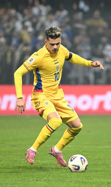 „Ne vedem în SUA”    Ianis Hagi  crede în continuare în șansele României: „Mergem la baraj și știm că ne calificăm la Mondial”