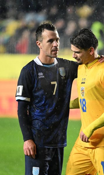 Răzvan Marin, din nou căpitan  Contestat de Mircea Lucescu, susținut de vestiar.   Hagi a refuzat banderola  în favoarea veteranului „tricolorilor”