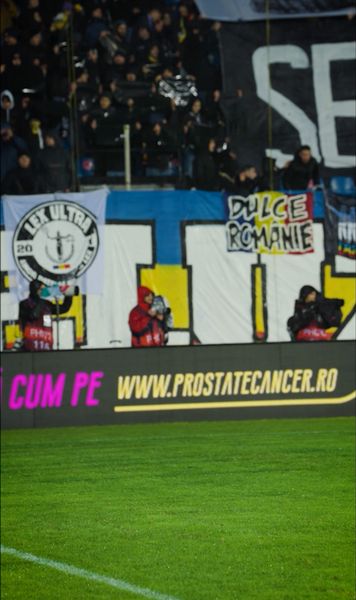 Am întrebat bărbații  de la meciul România – San Marino dacă au văzut   sponsorul misterios  de pe stadion