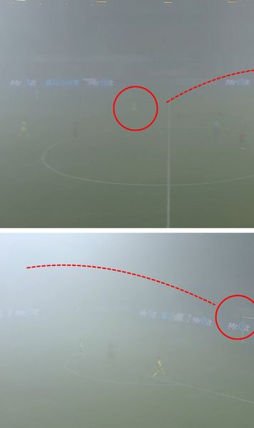 Gol invizibil în Liga 1    VIDEO:  Jucătorul de la Slobozia a reușit   un șut de senzație de la 50 de metri,  însă puțini au putut vedea execuția