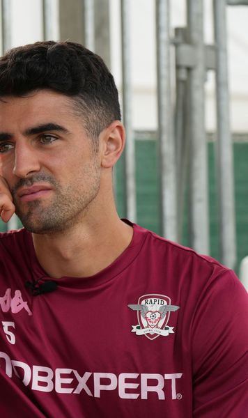 Alarmă la Rapid!   Titularul lui Gâlcă   s-a accidentat  înaintea duelului cu CFR Cluj: „Va efectua luni investigații medicale”