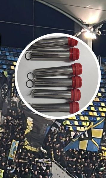 Prinși cu obiecte interzise    FOTO:  Suporteri ai Petrolului,   cercetați penal!  Ce au vrut să introducă pe stadion la meciul cu FCSB