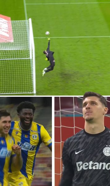 GOLAZO pe Arena Națională    VIDEO:  Sălceanu   l-a luat prin surprindere  pe Târnovanu în FCSB - Petrolul!