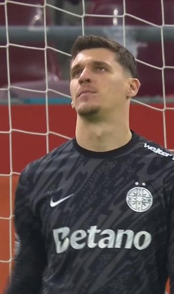 Târnovanu, îngrijorat  Portarul nu înțelege ce a pățit FCSB: „Cât timp se întâmplă asta,   nu poți să ai pretenții”