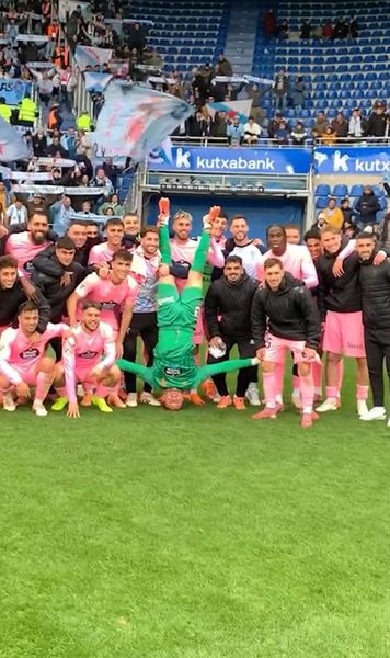 Ionuț Radu a oferit imaginea etapei  Modul inedit în care internaționalul român a sărbătorit victoria din La Liga a celor de la   Celta Vigo