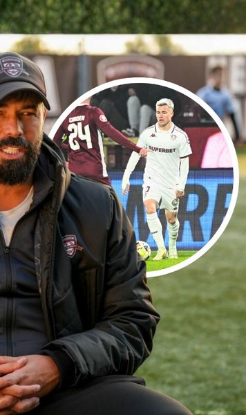 „Atunci să fii nemulțumit!”  Herea, dezamăgit de un rapidist: „Te aștepți la altceva de la el!” + A taxat și echipa:   „Nu au existat!”