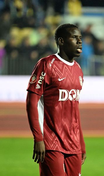 Zouma, bani irosiți de CFR Cluj!    Cât a câștigat francezul în cele 3 luni  în care a jucat puțin. Echipa nu a învins deloc cu el în Liga 1