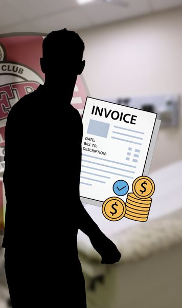 CFR, teste medicale pe banii jucătorilor  Un fotbalist de la Rapid   a aflat că are facturi neachitate de 6 ani,  de când a făcut vizita medicală pentru trupa din Gruia