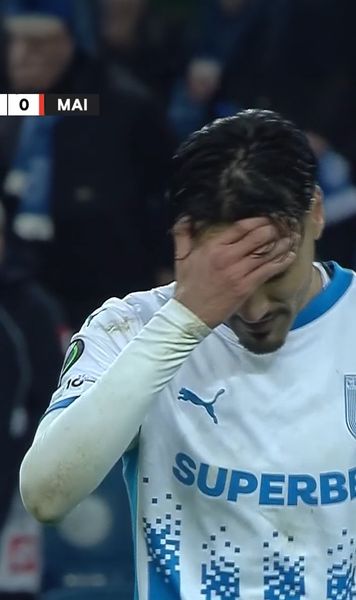 Galben stupid încasat de Baiaram     FOTO:  Atacantul Craiovei,   avertizat  imediat după fluierul final al primei reprize » Ce s-a întâmplat