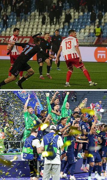 Steaua Roșie - FCSB, cât finala Champions League  Meciul de la Belgrad a avut o   cotă de piață  care a depășit 25%: unu din patru televizoare deschise era pe meci