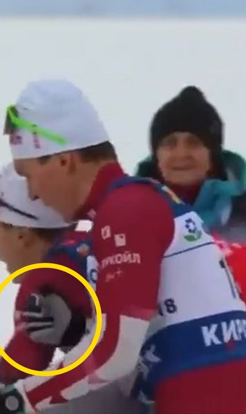 Incident șocant    FOTO.  Un triplu campion olimpic   și-a împins rivalul  prin bariera de protecție