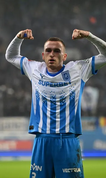  Romanchuk, supertransfer!    E cel mai bun an al stoperului-golgeter  de la U Craiova. Doar atacanții îl depășesc