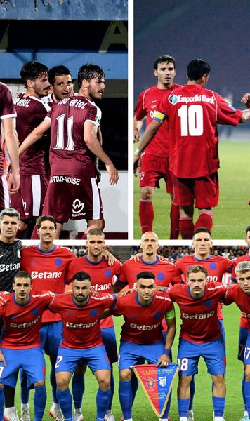 FCSB, cât Dinamo și Rapid în 20 de ani!   Campioana joacă joi   meciul 34 european  în ultimul an și jumătate, nivel pe care rivalele îl ating în ultimele două decenii