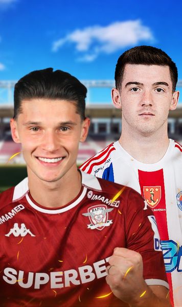 Rapid - Oțelul Galați    LIVE, de la 20:30,  în etapa #20 din Liga 1. Echipele de start