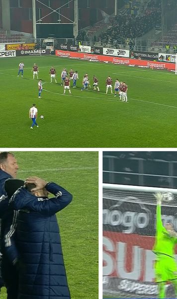 Golazo  în Giulești     VIDEO+FOTO.  Reușită de senzație în poarta Rapidului!   L-a ridiculizat pe Aioani