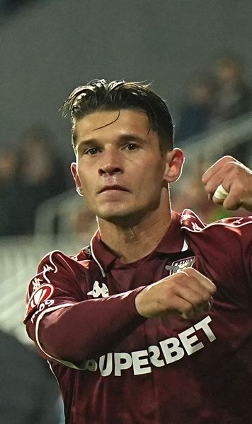 Vin să-l urmărească pe Dobre   Un club important din Europa trimite scouterii la   FCSB - Rapid  » Ce salariu i-ar oferi atacantului