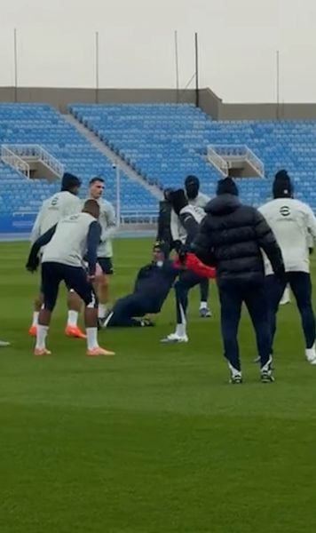 „Lupul își schimbă părul...”     VIDEO.  Cum a apărut   Cristi Chivu  în Golf