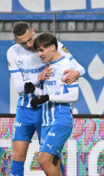 „Cea mai bună seară”  Puștiul   David Matei  a marcat primele goluri în Liga 1 și își mobilizează colegii: „Nu putem plânge un an pentru meciul cu AEK”