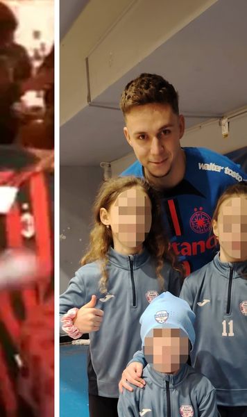 Louis Munteanu, pe urmele lui Balotelli  Apariția atacantului  de la CFR Cluj în   tricoul FCSB  amintește de rebelul italian