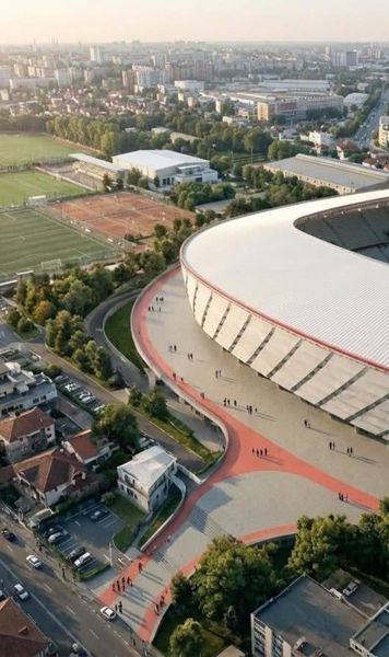 Dinamo, ca Allianz Arena  Detaliul   noului stadion  al „câinilor”: „Orice scris și orice imagine” 