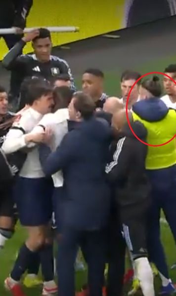 Scandal imens în Cupa Angliei    FOTO.  La un pas de bătaie în Tottenham - Aston Villa!   Drăgușin  a țâșnit de pe bancă