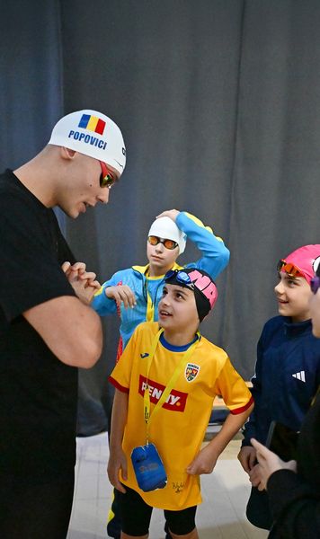 „Visam la un astfel de eveniment”    FOTO.  David Popovici,   copleșit de emoții  după „Sprint with the Stars”: „E totul pentru mine”