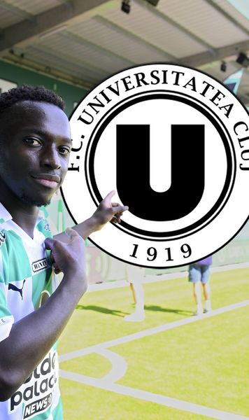 A semnat cu U Cluj  Echipa lui Cristiano Bergodi a anunțat transferul unui   fotbalist de bandă dreaptă