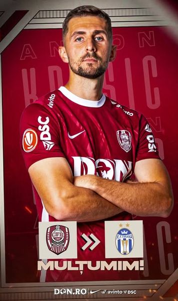 Pancu face curățenie în lot  Echipa la care a fost cedat   Anton Kresic:  „Îți dorim mult succes”