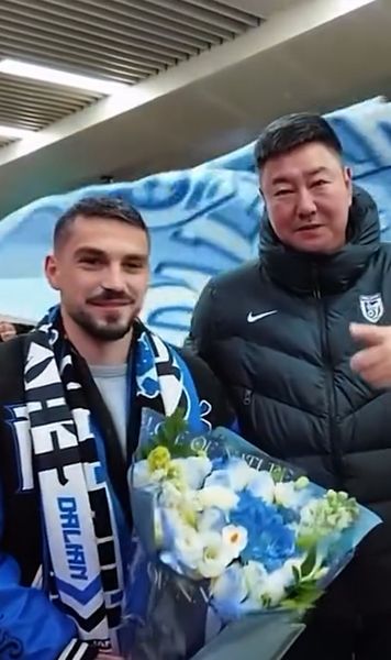 Stanciu e jucătorul lui Dalian!  Transferul nu a fost anunțat oficial, dar   clubul chinez a prezentat noii jucători. Era acolo!