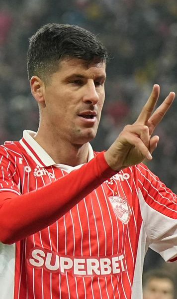 Perica, out    Atacantul lui Dinamo  ar putea ajunge în lupta de la retrogradare din Serie B
