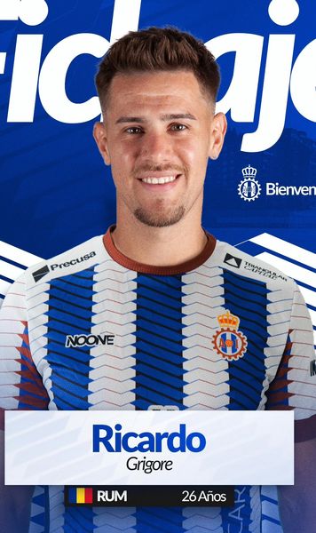 A ajuns iar în Liga 3 din Spania!    Ricardo Grigore,  fotbalist cu peste 100 de meciuri la Dinamo, a semnat cu  Real Aviles