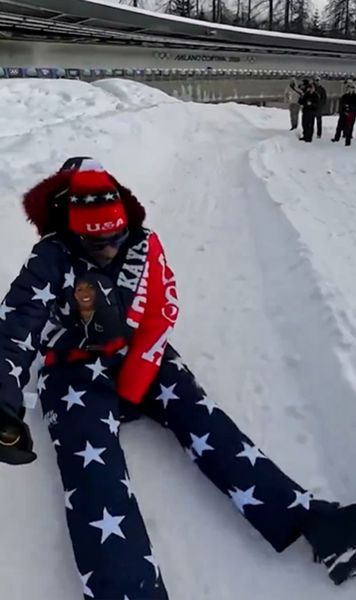 Se dă în spectacol pe bani mulți!    FOTO:     Snoop Dogg  a oferit imaginile zilei, la Jocurile Olimpice de Iarnă 2026