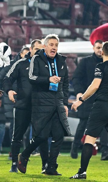 Bergodi ar putea fi sancționat dur!  Ce a scris arbitrul   Vidican în raport,  după scandalul de la Cluj + ce spune regulamentul