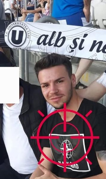 Continuă amenințările pentru Cordea    FOTO:  Imaginea postată de ultrașii celor de la   U Cluj  + Ce au scris fanii în peluza de pe stadionul lui CFR 