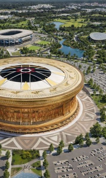 Arenă gigantică în Asia    FOTO.  Au început lucrările la cel mai mare stadion din lume. Va avea o capacitate   de aproape trei ori  cât a Arenei Naționale din România!