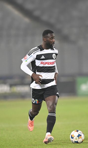 Macalou s-a făcut de râs    FOTO.   Atacantul celor de la U Cluj a bifat o nouă   ratare monumentală  în meciul cu Oțelul Galați