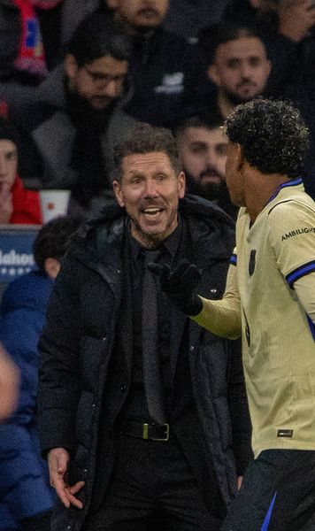 L-a ridiculizat pe Yamal?    FOTO.  Gestul controversat făcut de   Diego Simeone  în umilința Barcelonei de la Madrid