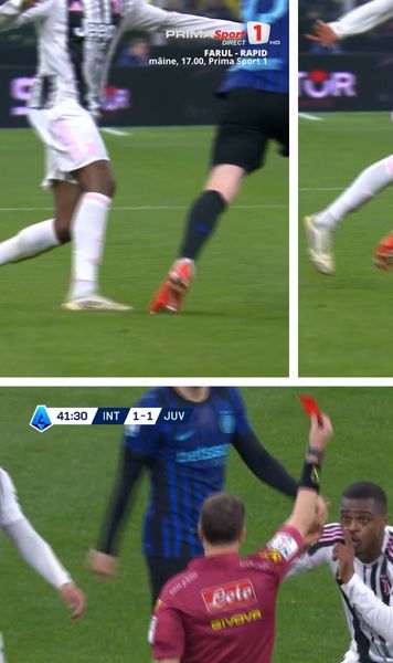 Gafă de liga 1    VIDEO+FOTO.     Eliminare halucinantă  la derby-ul lui Chivu » Motivul pentru care VAR n-a putut interveni