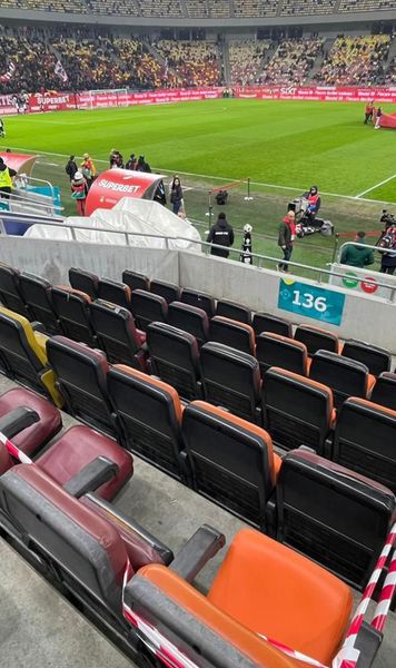 „Câinilor” le e teamă de amenzi    FOTO.  Dinamo a luat măsuri de urgență pe Arena Națională, după   incidentul șocant cu Baiaram
